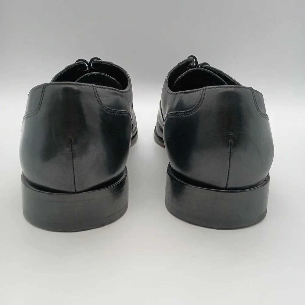 Florsheim‎ Mens Black Leather Cap Toe Oxford Dress Shoes Size 13 D